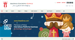 Desktop Screenshot of akademia-szachowa-gliwice.com